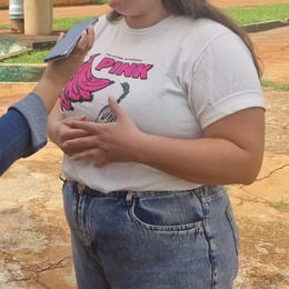 A futura engenheira Ana Júlia Funari, elogiou a estrutura da Ourinhos Saneamento e ficou admirada com o processo de tratamento da água