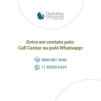 Ourinhos Saneamento agiliza o atendimento presencial ao público, mas alerta que quase tudo pode ser feito de casa, por telefone