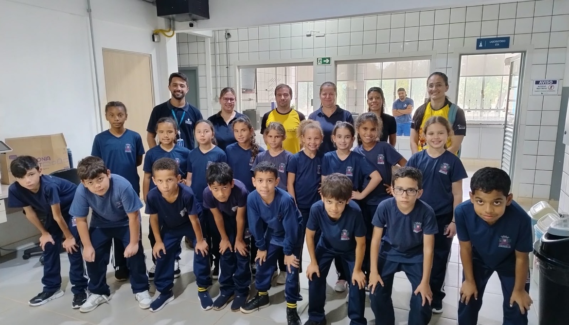 Herdeiros do Futuro: Ourinhos Saneamento apresenta processo de tratamento da água a estudantes de Cruzália/SP