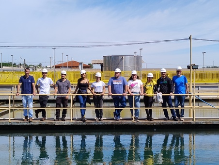 Processo de tratamento de água da Ourinhos Saneamento foi conhecido por futuros engenheiros da FEMA