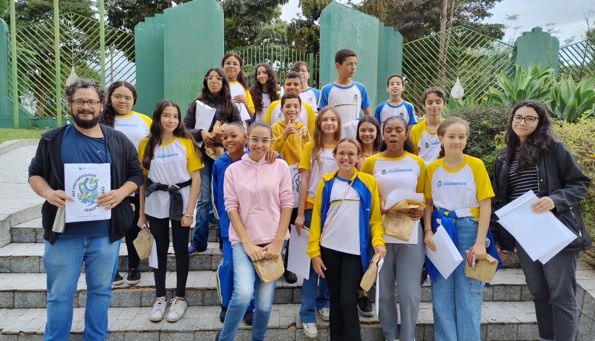 Alunos da EMEF Amélia Maron visitam Ourinhos Saneamento em Comemoração ao Dia do Meio Ambiente
