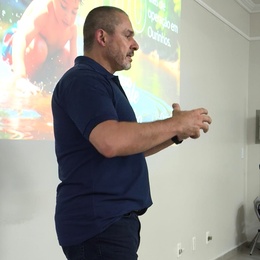 Apresentação do balanço de 100 dias de operação da Ourinhos Saneamento à imprensa de Ourinhos