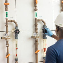Controle de dosagem do cloro para o tratamento da água nas ETAs da Ourinhos Saneamento